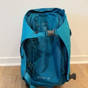 Osprey Porter 46 Teal Backpack
